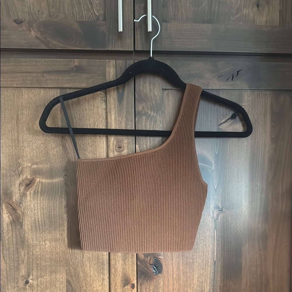 Babaton One Shoulder Sculpt Knit | Small | Worn Once